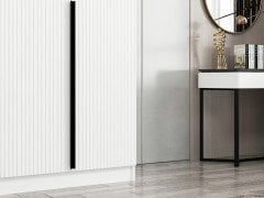 Kale Plus 2 Mebran Kapaklı Dolap Beyaz Mebran 210CM