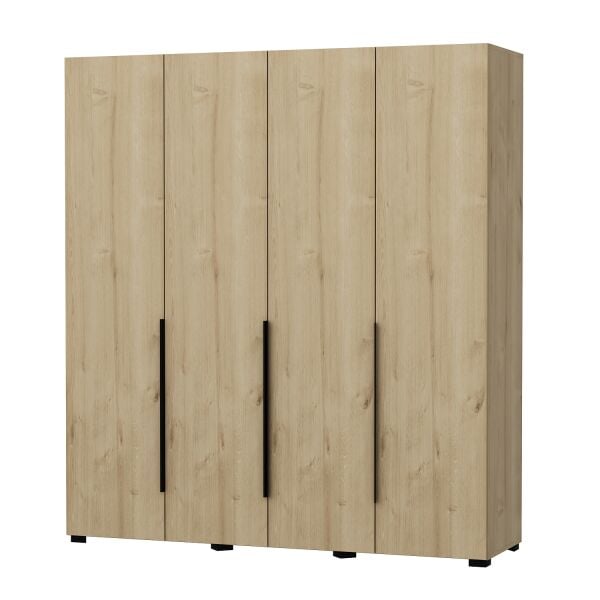 Gina 4 Kapaklı Dolap-Safir