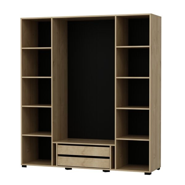 Gina 4 Kapaklı Dolap-Safir