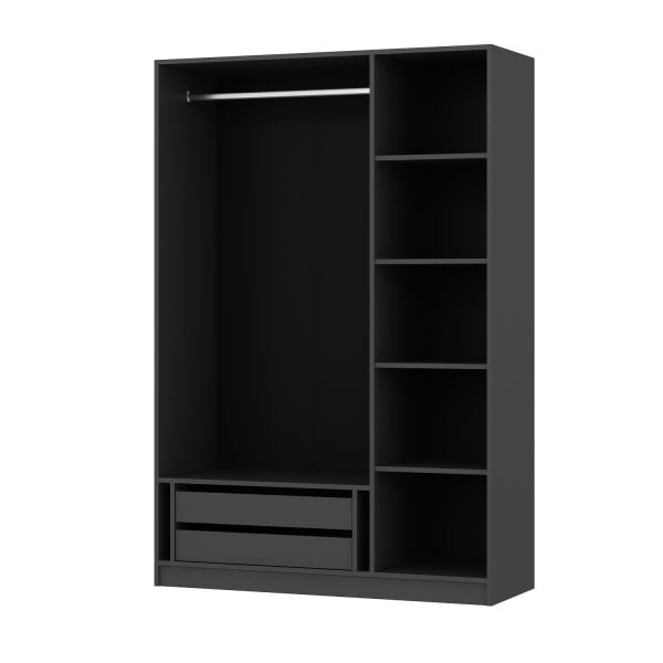 Minar 3 Menteşe Kapaklı Dolap-Antrasit