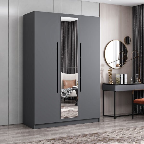 Minar 3 Menteşe Kapaklı Dolap-Antrasit