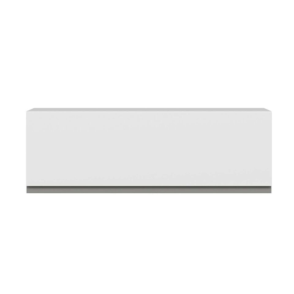 Alvinka Mutfak Modül Hg_J Üst 1Yk 90-H30Cm Yuk Dolap Beyaz Beyaz Mdf