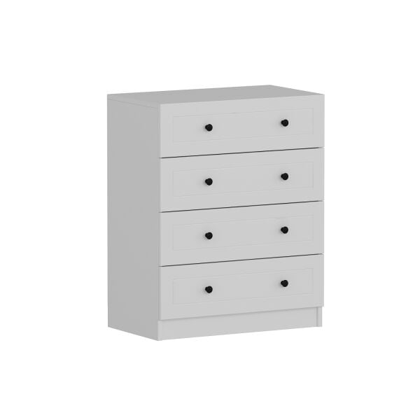 Minar Mebran Şifonyer-Beyaz