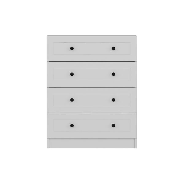 Minar Mebran Şifonyer-Beyaz