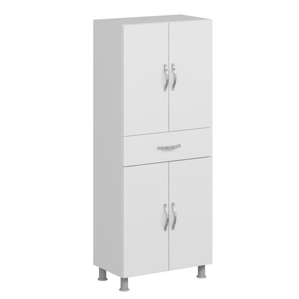 Minar 4K Çekmeceli Çok Amaçlı Dolap-Beyaz