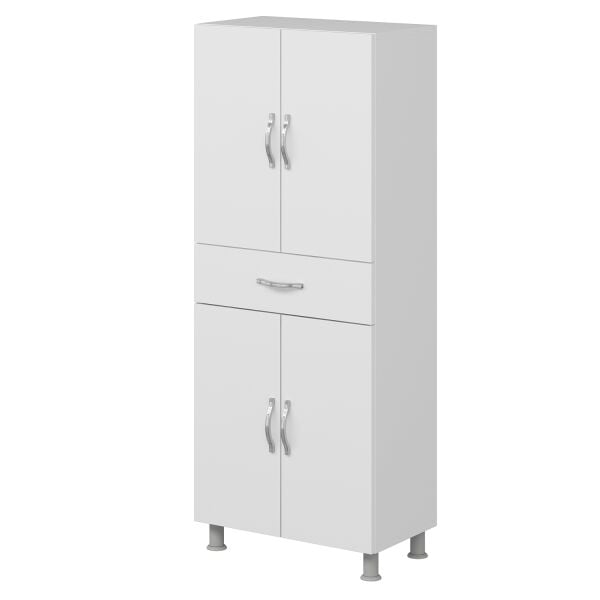 Minar 4K Çekmeceli Çok Amaçlı Dolap-Beyaz