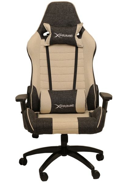 XPrime Omega Kumaş Oyuncu Koltuğu Krem