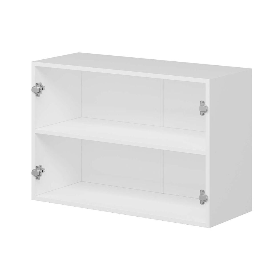 Alvinka Mutfak Modül Mbr_C Üst 2Dk1R 90-H60Cm Dolap Beyaz Kumtaşı