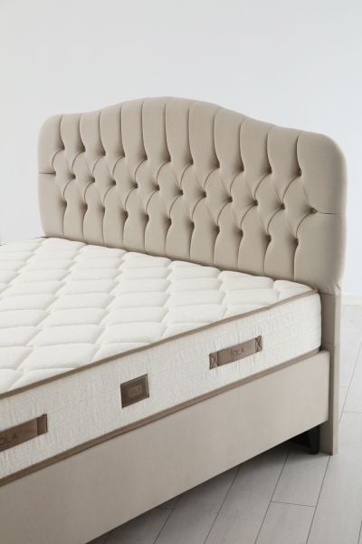 İlkbahar Baza Başlık Yatak Seti Siyah Ayak - ASYA02