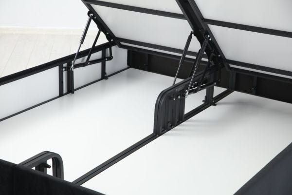 Star Baza Başlık Yatak Seti Siyah Ayak - Anka17