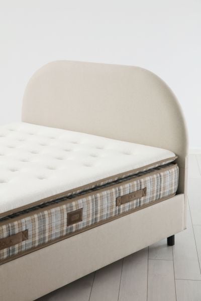 Astra Baza Başlık Yatak - Bej 160x200