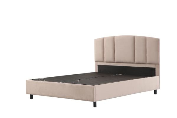 Flow Baza Başlık Yatak Pedli - Bej 150x200