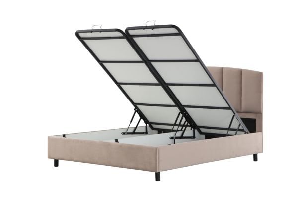 Flow Baza Başlık Yatak Pedli - Bej 150x200