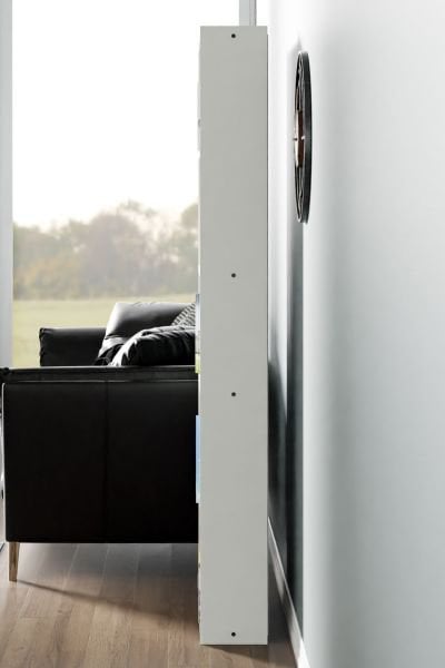 Cera Kts2 Modern Kitaplık / 5 Raflı - 60x180 Cm - Beyaz