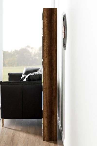 Cera Kts2 Modern Kitaplık / 5 Raflı - 60x180 Cm - Ceviz