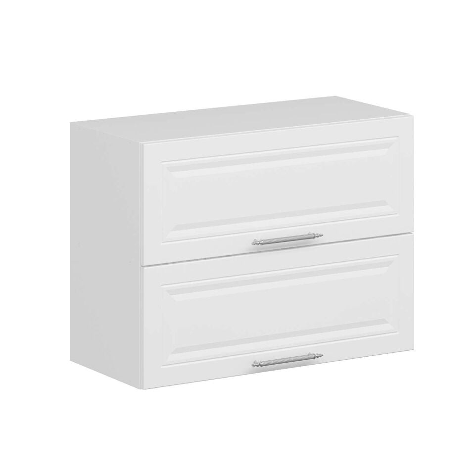 Alvinka Mutfak Modül Mbr_C Üst 2Yk1R 80-H60Cm Dolap Beyaz Beyaz