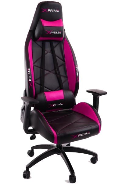 XPrime Tron Oyuncu Koltuğu Pembe