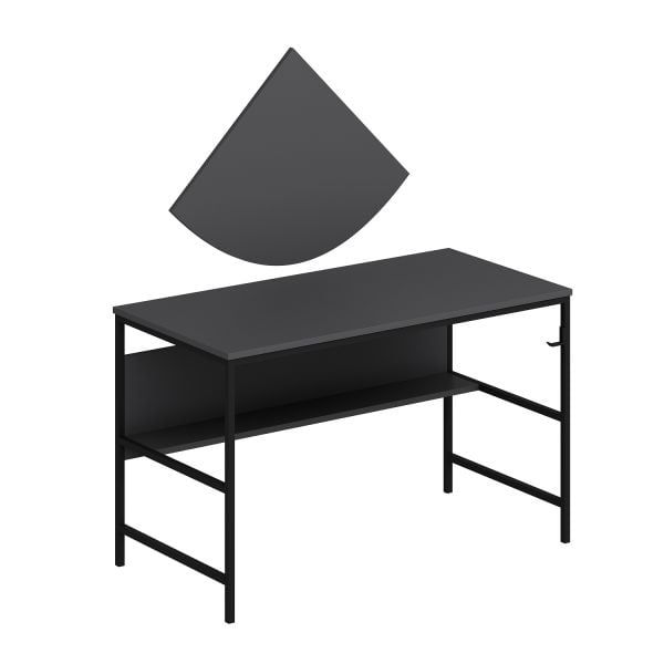 Minar Greta Çalışma Masası Modül1 - Antrasit