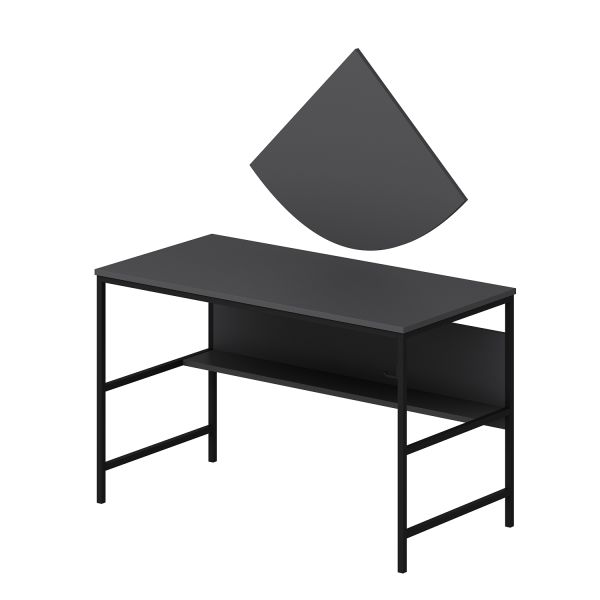 Minar Greta Çalışma Masası Modül1 - Antrasit