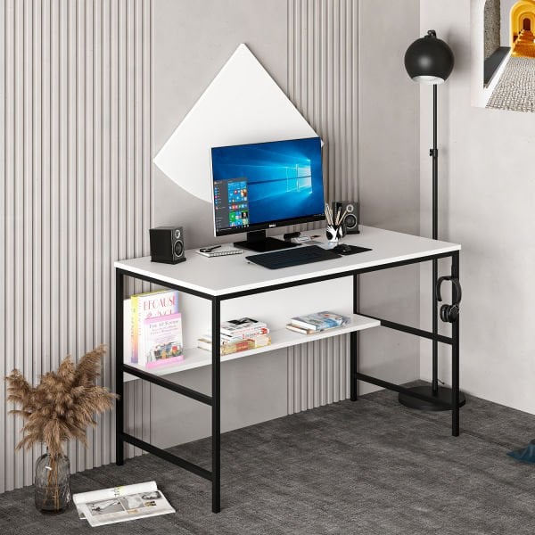 Minar Greta Çalışma Masası Modül1 - Beyaz