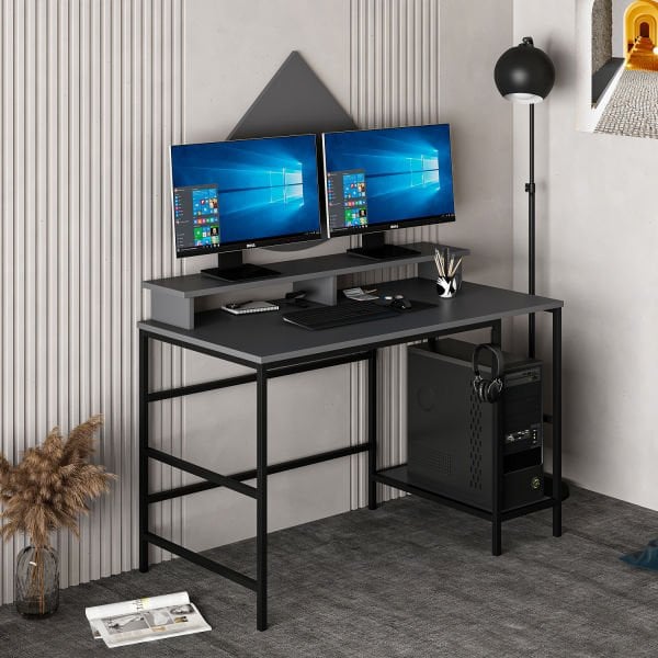 Minar Greta Çalışma Masası Modül2 - Antrasit