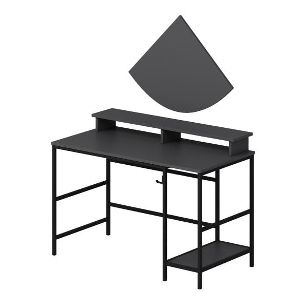 Minar Greta Çalışma Masası Modül2 - Antrasit