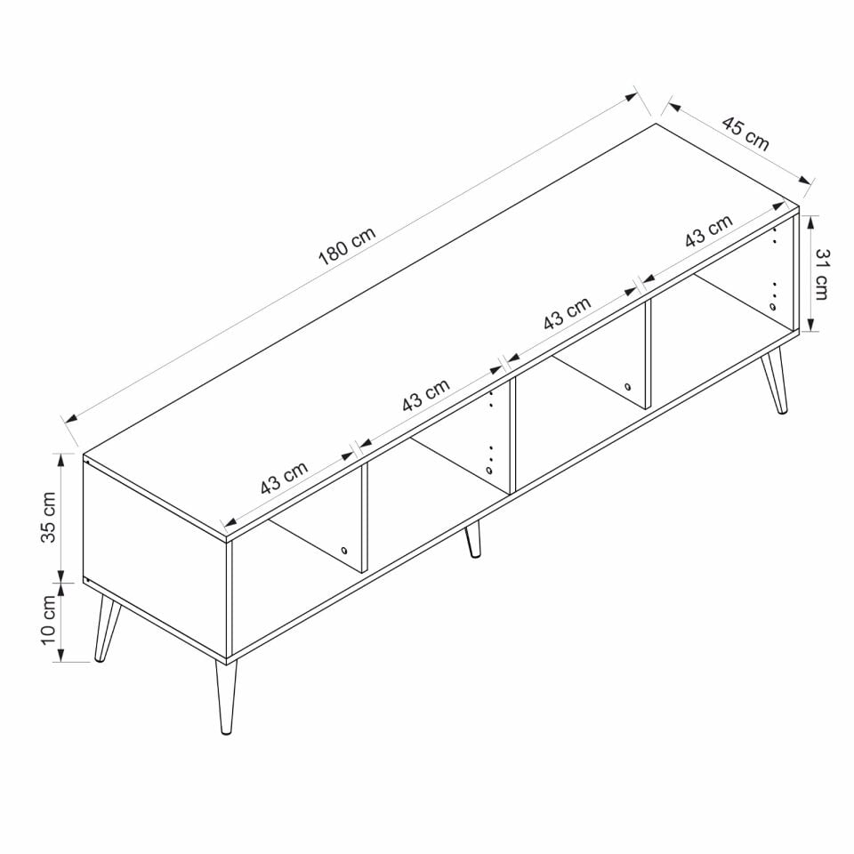 Prime Tv Ünitesi - Kumtaşı