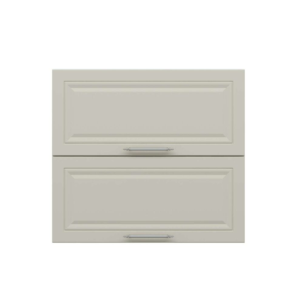 Alvinka Mutfak Modül Mbr_C Üst 2Yk1R 80-H72Cm Dolap Beyaz Kumtaşı