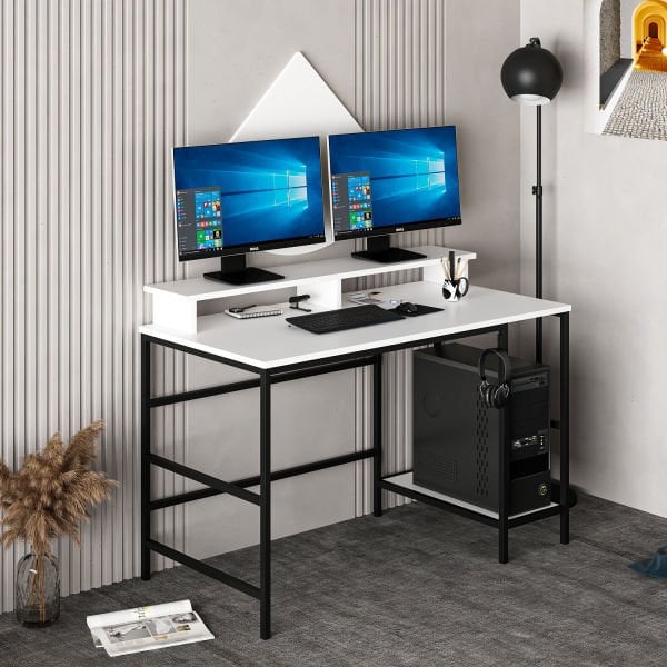 Minar Greta Çalışma Masası Modül2 - Beyaz