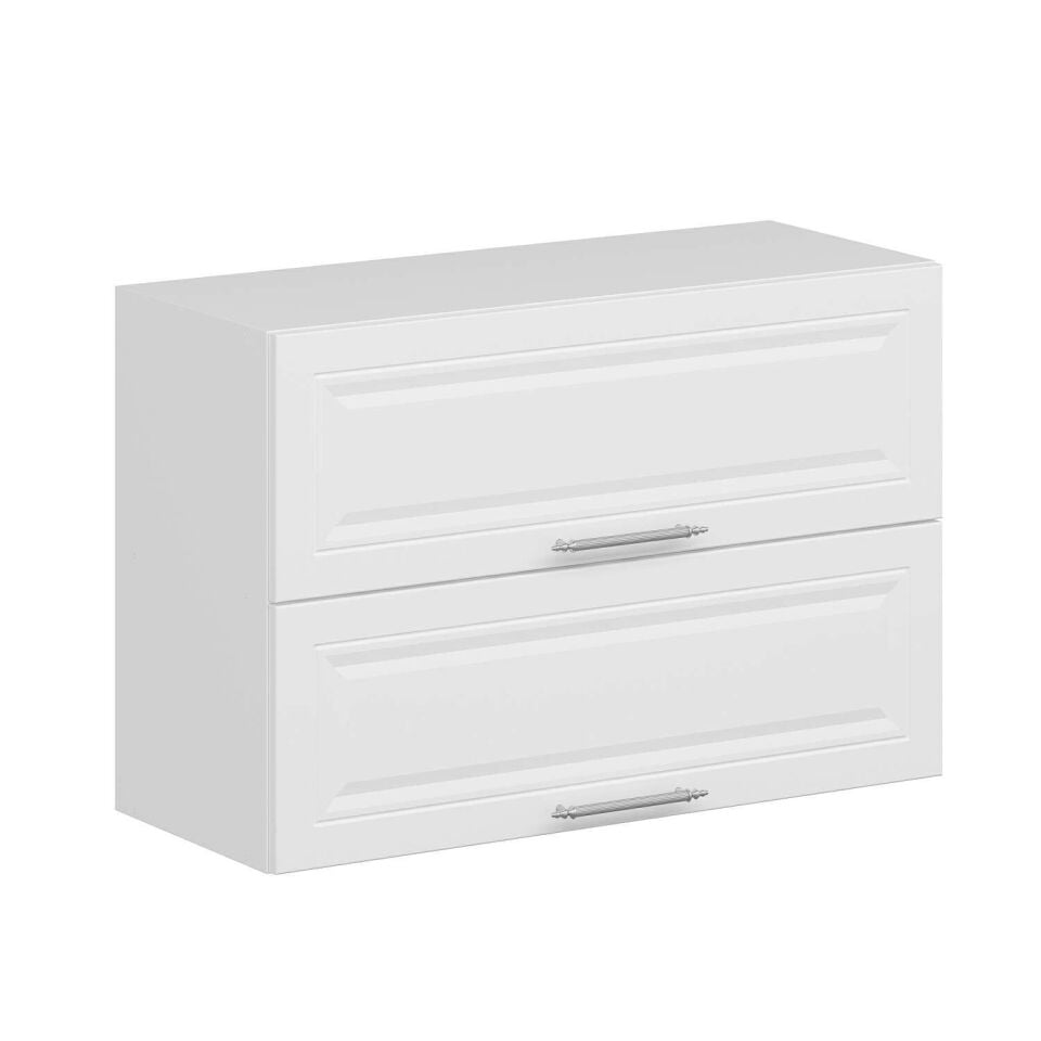 Alvinka Mutfak Modül Mbr_C Üst 2Yk1R 90-H60Cm Dolap Beyaz Beyaz