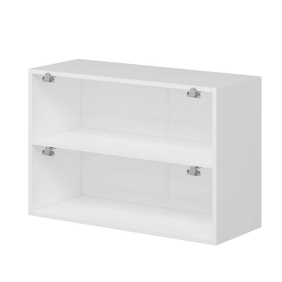 Alvinka Mutfak Modül Mbr_C Üst 2Yk1R 90-H60Cm Dolap Beyaz Beyaz