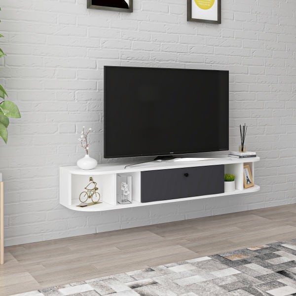 Gala Asma Tv - Beyaz/Antrasit