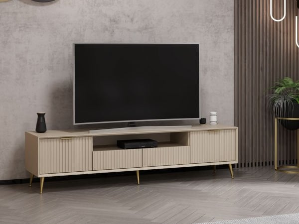 Kale Luxe Tv 180cm Ayaklı Ünitesi - Kumtaşı