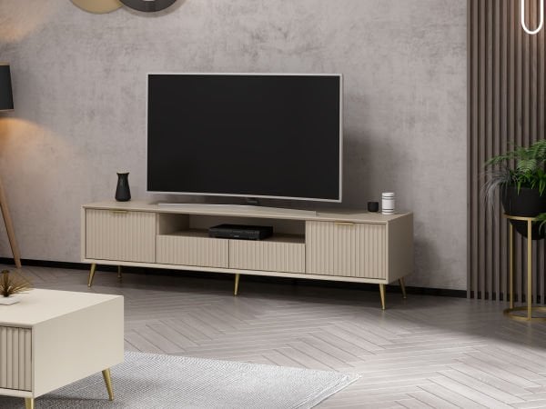 Kale Luxe Tv 180cm Ayaklı Ünitesi - Kumtaşı