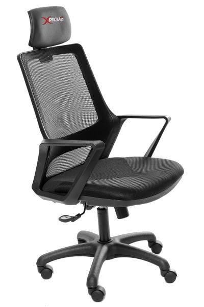 XPrime Anka Fileli Terletmez Oyuncu Koltuğu Siyah