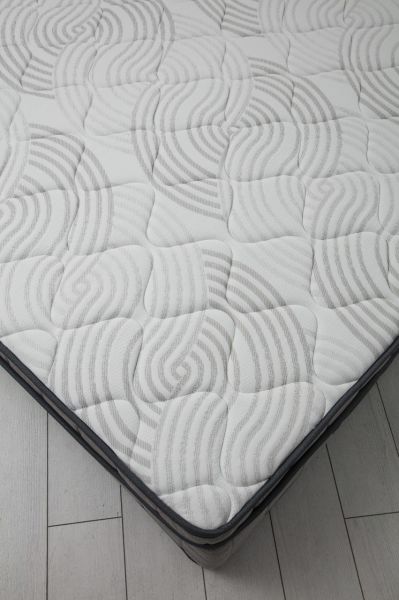 Vitalia Gizli Pedli Yatak Açık Gri