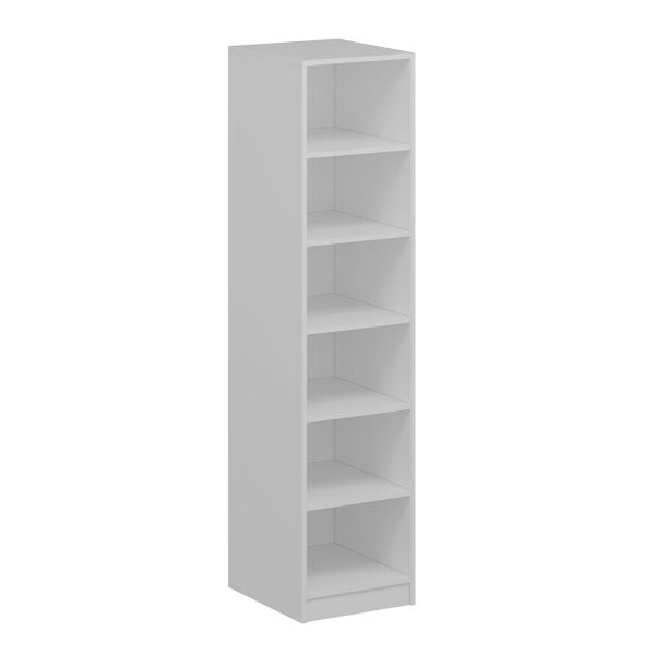 Kale 1'li Gövde Modül Raflı Beyaz 190