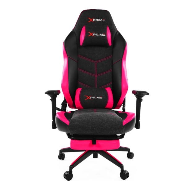 XPrime Knight Profesyonel Oyuncu Koltuğu Pembe
