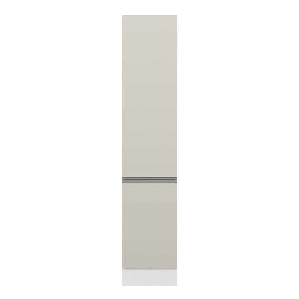 Alvinka Mutfak Modül Hg_J 45-H222Cm Boy Dolabı Beyaz Kumtası