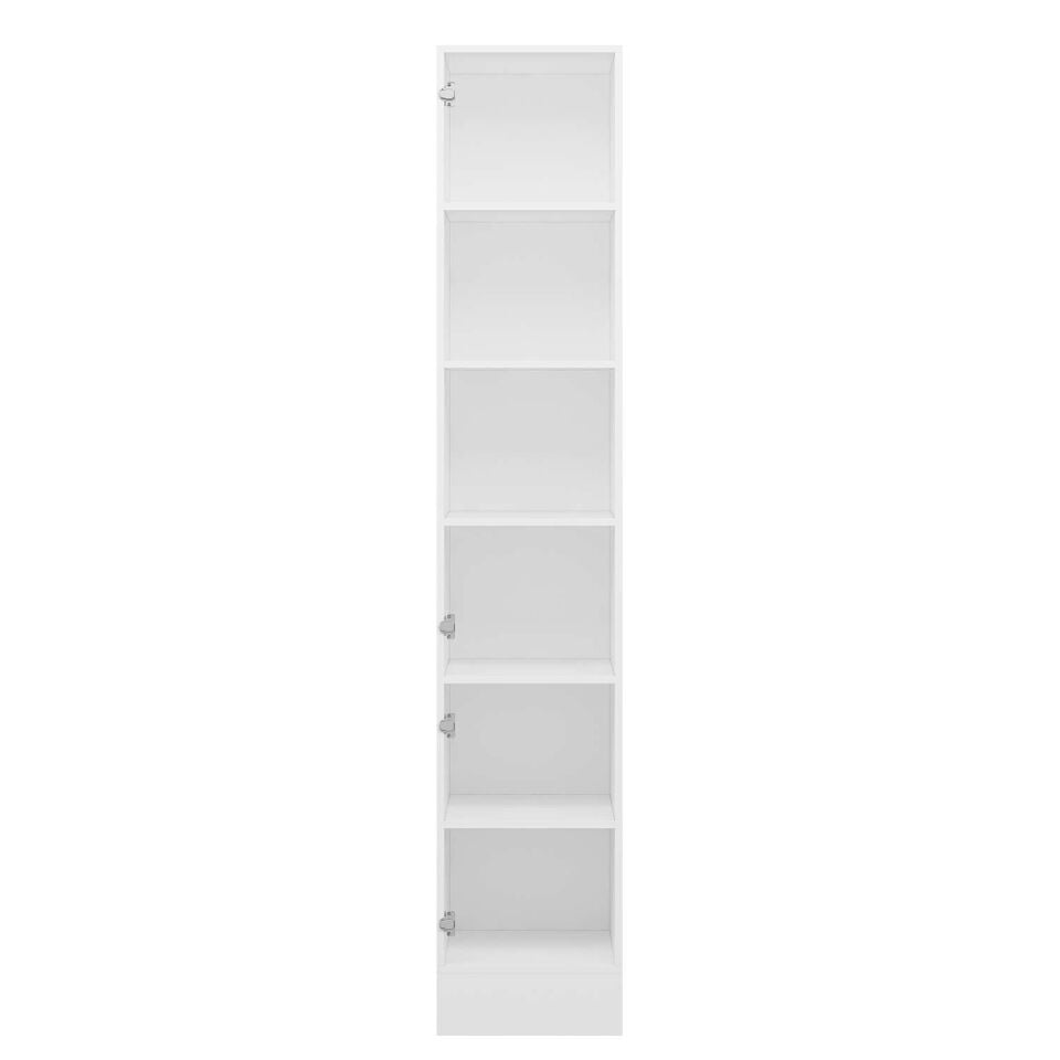 Alvinka Mutfak Modül Hg_J 45-H240Cm Boy Dolabı Beyaz Kumtası