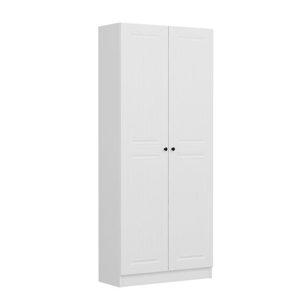Minar Kale 210 Cm 2 Kapaklı 2B Raf Portmanto Byz Mbr İlkbahar Byz