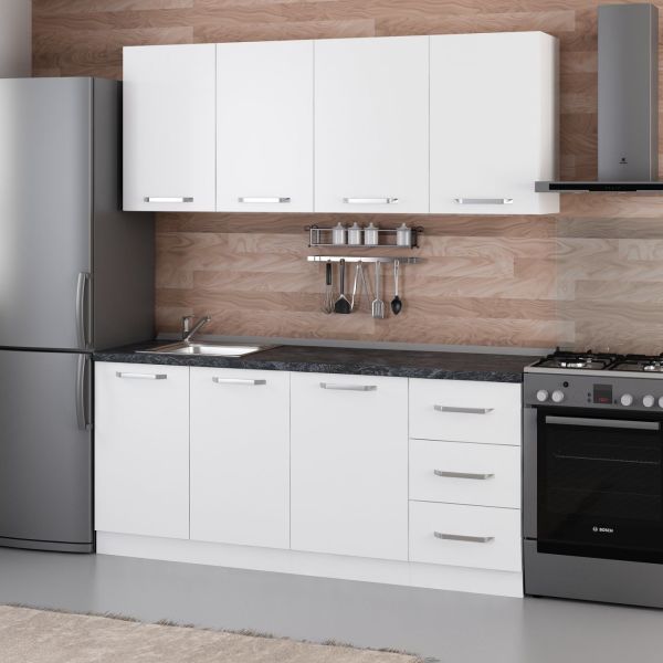 Minar 185 Cm Mutfak Dolabı Beyaz 185-B1