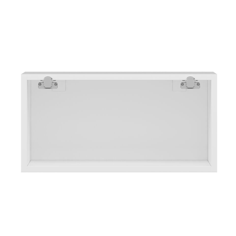 Alvinka Mutfak Modül Mbr_A Üst 1Yk 60-H30Cm Dav Dolap Beyaz Antrasit Mdf