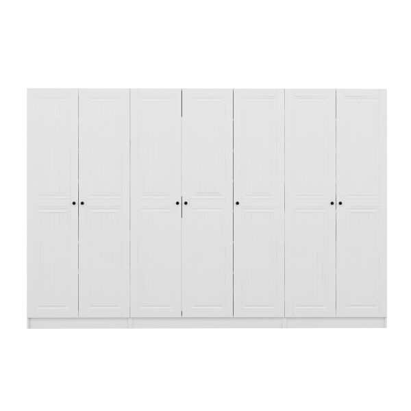 Minar Kale 210 Cm 7 Kapaklı 5B Raf Portmanto Byz Mbr İlkbahar Byz