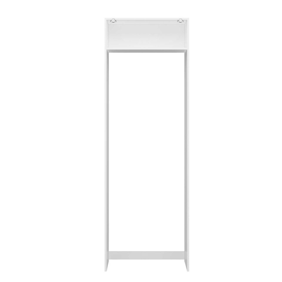Alvinka Mutfak Modül Hg_J 80-H240Cm Buz Dolabı Beyaz Kumtası