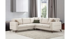 Kristal (2+K+2) L Köşe Koltuk Takımı Bej