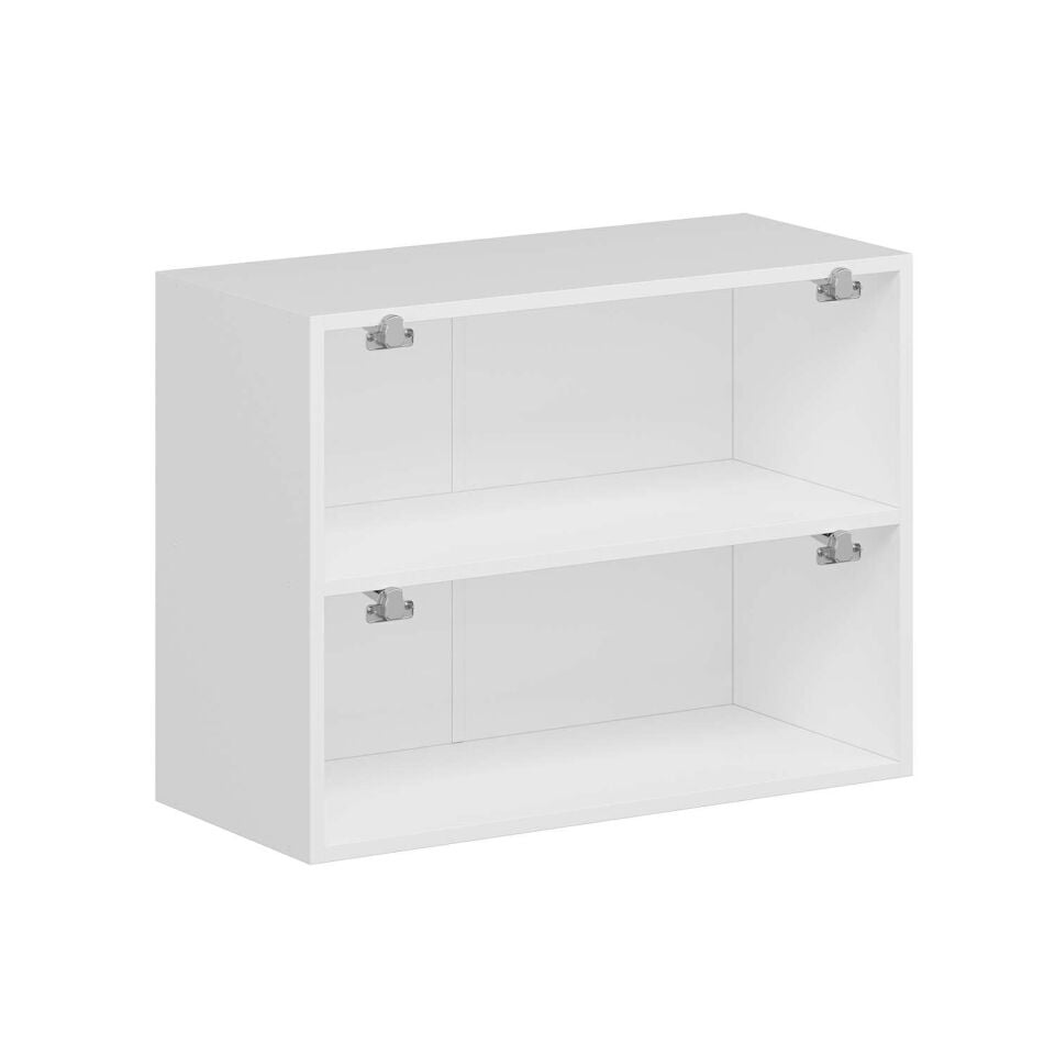 Alvinka Mutfak Modül Hg_J Üst 2Yk1R 80-H60Cm Dolap Beyaz Kumtası