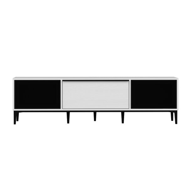 Elevate Tv Ünitesi - Beyaz Ahşap