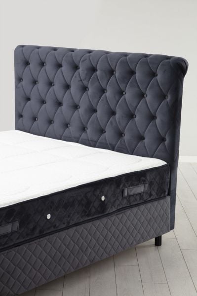 Sonata Baza+Başlık+Yatak Antrasit 150x200