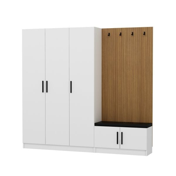 Minar Kale Dekor Panel 3 K 1B Raf Portmanto+Ayk Mind Byz Byz